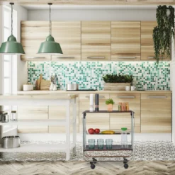 Relaxdays Klappbarer Servierwagen -Küche Produkt Geschäft 005ac8a4b3cf01cd7f2c79e2ade7104c