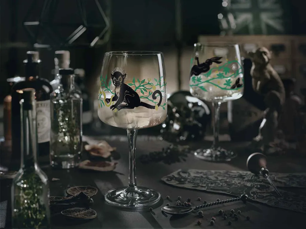 Ritzenhoff Gin Ginglas Mit Stiel Affe By Karin Rytter 2020 7 Ritzenhoff Gin Ginglas Mit Stiel Affe By Karin Rytter 2020 – Bild 7