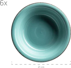 Mäser 931614 Kombiservice Lumaca Für 6 Personen, Steingut, Türkis (1 Set, 30-teilig) 12 Mäser 931614 Kombiservice Lumaca Für 6 Personen, Steingut, Türkis (1 Set, 30-teilig) -Küche Produkt Geschäft 01c384f8cd7c5d3b4af0a7c0063f71f8