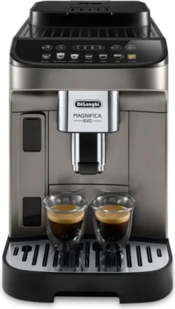 De'Longhi DeLonghi ECAM 290.81.TB Magnifica Evo Milk - Kaffee-Vollautomat - Titanium/schwarz