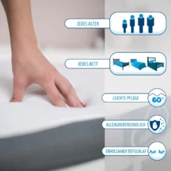 Genius Eazzzy Matratzentopper 140x200 Cm Matratzenauflage Topper Visco Set Bett; A19205 -Küche Produkt Geschäft 02dedff25297ff1ffe84f3730e0238f0