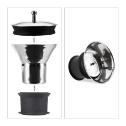 Relaxdays Glaskaraffe 1,5 Liter Bauchig 13 Relaxdays Glaskaraffe 1,5 Liter Bauchig -Küche Produkt Geschäft 03729578dc0c63830464dacfc338a37e