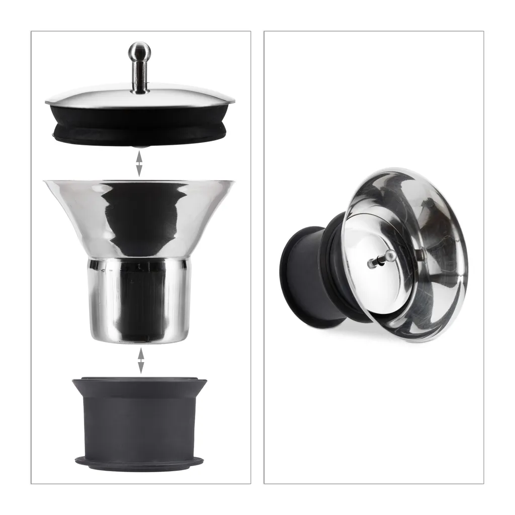 Relaxdays Glaskaraffe 1,5 Liter Bauchig 6 Relaxdays Glaskaraffe 1,5 Liter Bauchig – Bild 6