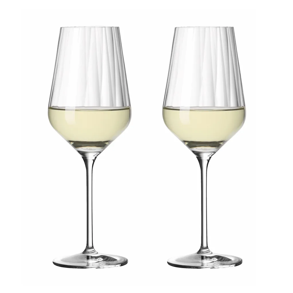 STERNSCHLIFF WEIßWEINGLAS-SET #2 VON DESIGN BY RITZENHOFF 2 STERNSCHLIFF WEIßWEINGLAS-SET #2 VON DESIGN BY RITZENHOFF – Bild 2