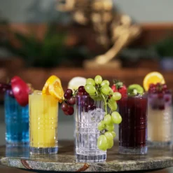 Kadum Cocktailgläser 6er Set Longdrinkgläser 360 Ml Longdrinkbecher Gläser Longdrink -Küche Produkt Geschäft 044aca4692f7db57f646d3e6a3afb516