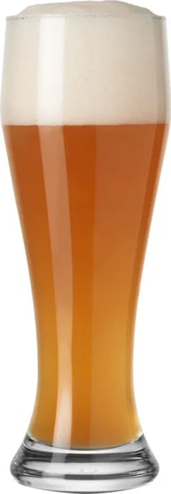 LEONARDO Weizenbierglas, Bierglas, 500 Ml, Transparent, Glas, 8 Cm, 236 Mm -Küche Produkt Geschäft 06492d7ac66e21067be9b797c1f205eb