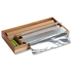 KESPER Folienspender, Akazie 42 X 19 X 5,4 Cm 2804113 -Küche Produkt Geschäft 06f88470576d8e94f8b1760c03889282