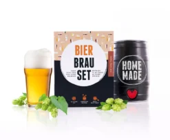 Braufässchen - Das Bierbrauset Zum Selber Brauen / Beer Making Kit / Super Geburtstagsgeschenk, Weihnachtsgeschenk, Männergeschenk Oder Zum Vatertag. "Sorte: India Pale Ale" IPA