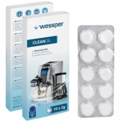 Wessper Rundum-Pflegeset Für Kaffeevollautomaten Philips, Saeco (2x AquaClean Filter, Komp. Mit CA6903, Entkalker 500ml, 10 X 2g Reinigungstabletten, Reinigungsbürste) -Küche Produkt Geschäft 0932a8cb58f5b915211312e43ec3bb99