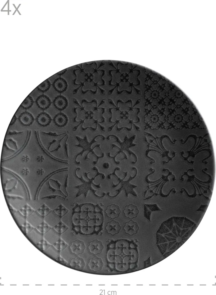 Tafelservice, Steinzeug Tafelservice, Steinzeug Trad. Tiles Mäser 3 Tafelservice, Steinzeug Tafelservice, Steinzeug Trad. Tiles Mäser – Bild 3