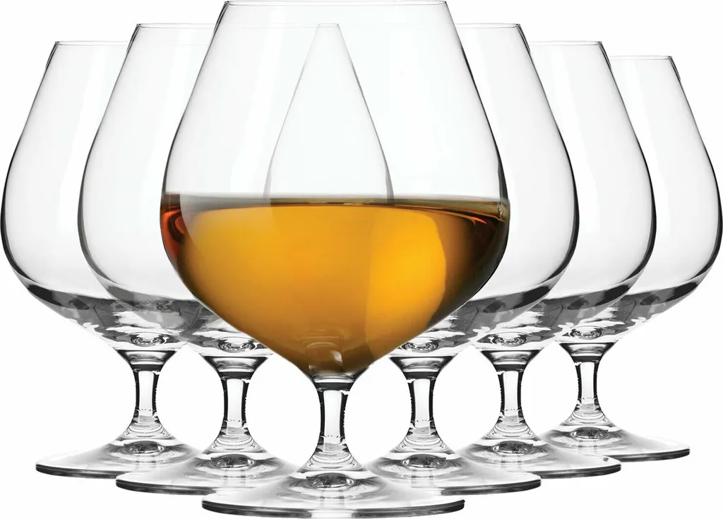 KROSNO Cognac-Gläser Cognacschwenker | Set Von 6 | 550 ML | Harmony Kollektion | Perfekt Für Zuhause, Restaurants Und Partys | Spülmaschinenfest 1 KROSNO Cognac-Gläser Cognacschwenker | Set Von 6 | 550 ML | Harmony Kollektion | Perfekt Für Zuhause, Restaurants Und Partys | Spülmaschinenfest