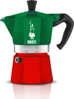 Bialetti - Moka Express Collection Italia (Tricolour), 3-Tassen-Kaffeemaschine, Aluminium 12 Bialetti - Moka Express Collection Italia (Tricolour), 3-Tassen-Kaffeemaschine, Aluminium -Küche Produkt Geschäft 0dd14bf19703dee2327ceec118df5997