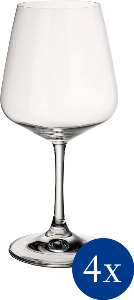 Villeroy & Boch Rotweinglas Set Ovid Klar, 4 Tlg. 1 Villeroy & Boch Rotweinglas Set Ovid Klar, 4 Tlg.