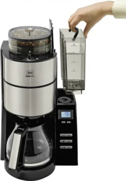 MELITTA 1021-02 Aroma Fresh Kaffeeautomat Mit Timer Und Mahlwerk Schwarz, Farbe:Schwarz -Küche Produkt Geschäft 0faf5be731f33c4a787d1da05535806c