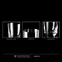 KROSNO Glamour Whiskygläser, 6er-Set, 300 Ml -Küche Produkt Geschäft 10ab7a66ac3bba0b622b3a5523bff720