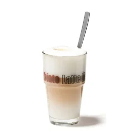 Leonardo Latte Macchiatto Becher 'Solo LM' Mit Löffel, 400ml, Ø 8,5 X 14,7cm (4er Set) -Küche Produkt Geschäft 14d158be9348b4ceebe7e109a3e7fe11
