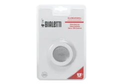 Bialetti 800002 Gummidichtung Und Filter 2T, Aluminium, Weiß -Küche Produkt Geschäft 1553e64594e83f185c783445df1421f3
