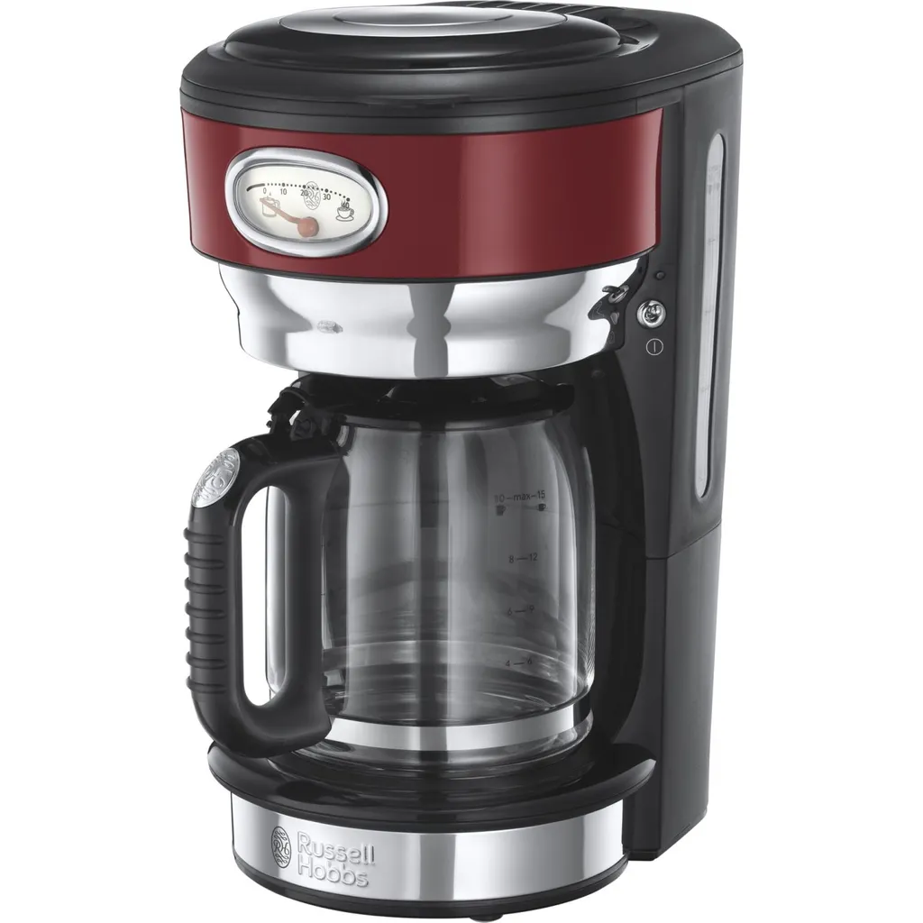 Russell Hobbs 21700-56 Retro Ribbon Red Kaffeemaschine 1 Russell Hobbs 21700-56 Retro Ribbon Red Kaffeemaschine