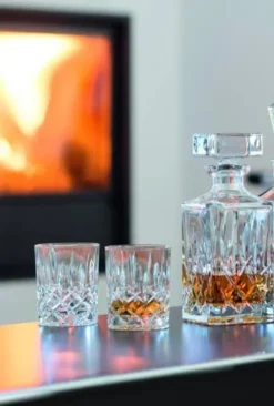 Nachtmann 0091899-0 Noblesse Whisky-Set, 1 X Karaffe/Dekanter + 2 X Whisky-Becher, Klar (1 Set) -Küche Produkt Geschäft 16709accb6d351db8cd39e326b682f39