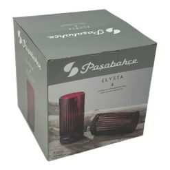 Pasabahce Elysia Wassergläser Longdrinkgläser 4er Set Lang Rot 450ml 520015 -Küche Produkt Geschäft 17af7413fb650776c6db99ee35b55abc