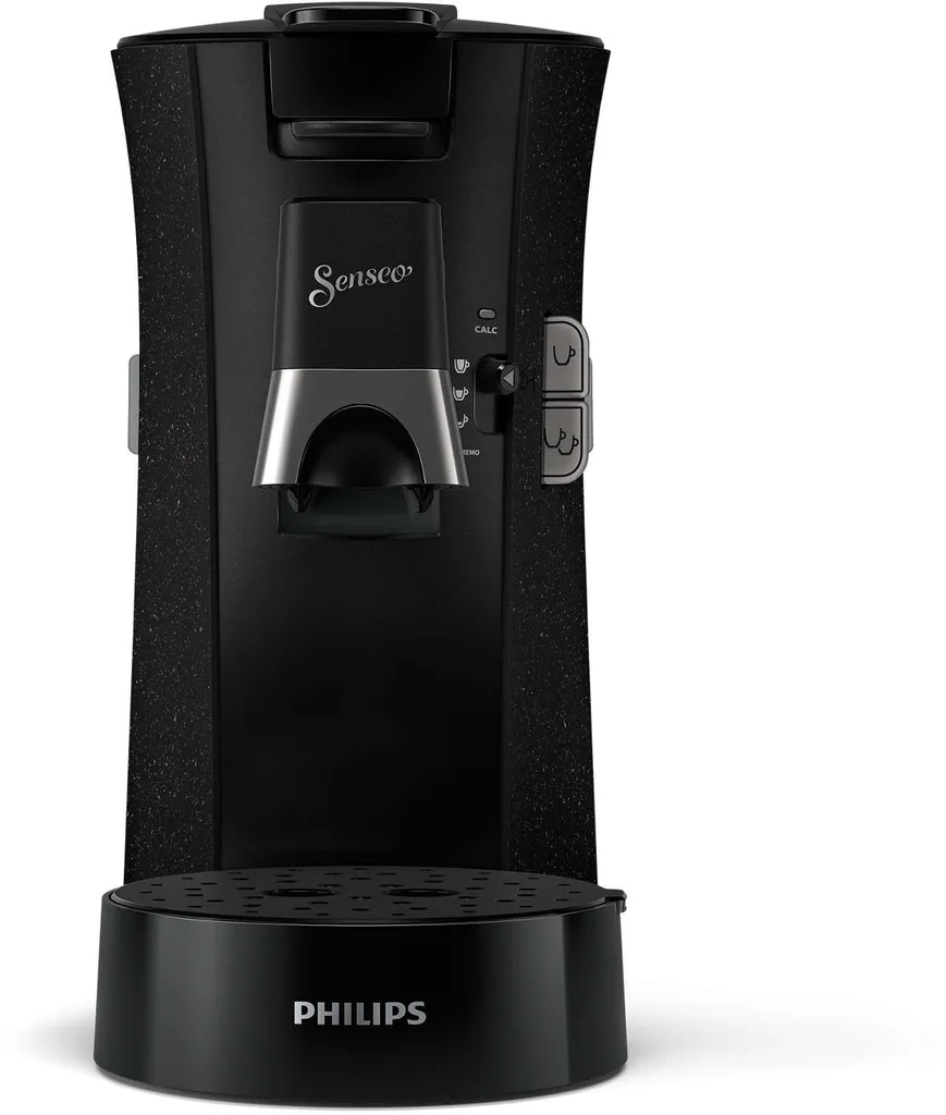 Philips Senseo® Select Kaffee Pad Maschine, 3 Kaffeespezialitäten, Kaffeestärkewahl Plus, Crema Plus, Schwarz (CSA240/20) 3 Philips Senseo® Select Kaffee Pad Maschine, 3 Kaffeespezialitäten, Kaffeestärkewahl Plus, Crema Plus, Schwarz (CSA240/20) – Bild 3