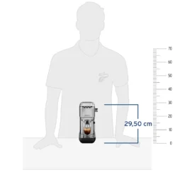 Tchibo Siebträger Espressomaschine „Lapressa“, Mit Doppelauslauf Und Milchaufschäumdüse (15 Bar, 980ml Wassertank), Inkl. Zwei Doppelwandigen Sieben, Für Espresso Und Milchschaum, Edelstahl 12 Tchibo Siebträger Espressomaschine „Lapressa“, Mit Doppelauslauf Und Milchaufschäumdüse (15 Bar, 980ml Wassertank), Inkl. Zwei Doppelwandigen Sieben, Für Espresso Und Milchschaum, Edelstahl -Küche Produkt Geschäft 1addaa588243da66564cb9aac865d1e5
