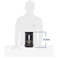 Tchibo Kaffeevollautomat Esperto Pro Mit One Touch Funktion Für Caffè Crema, Espresso, Cappuccino Und Milchschaum, Anthrazit 13 Tchibo Kaffeevollautomat Esperto Pro Mit One Touch Funktion Für Caffè Crema, Espresso, Cappuccino Und Milchschaum, Anthrazit -Küche Produkt Geschäft 1ae2d77540f4d7891378d4ff81cbae72