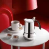 Bialetti Kitty Espressokocher Mit Induktionboden 6 Tassen + Perfetto Moka Classico 100g
