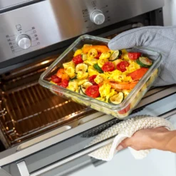 Emsa Clip & Close Glas Frischhaltedose Rechteckig 3,0 L, 513922 -Küche Produkt Geschäft 1cdcf86e1c2956501427af1cffc91d0e