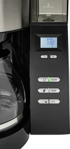 MELITTA 1021-02 Aroma Fresh Kaffeeautomat Mit Timer Und Mahlwerk Schwarz, Farbe:Schwarz -Küche Produkt Geschäft 1e1f00713695eca4d854f2e9c554aff8
