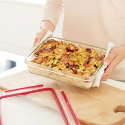 Emsa Clip & Close Glas Frischhaltedose Rechteckig 3,0 L, 513922 -Küche Produkt Geschäft 1ebd40e9079bb87d5c632c802b8143eb