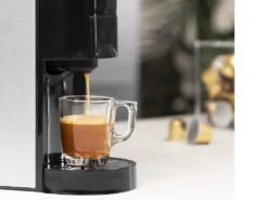 Princess 4-in-1 Multi-Kapsel-Kaffeemaschine 1450W 0,8L Schwarz Silbern -Küche Produkt Geschäft 1ecb29327dcb0cdd6a1087299c2300f3