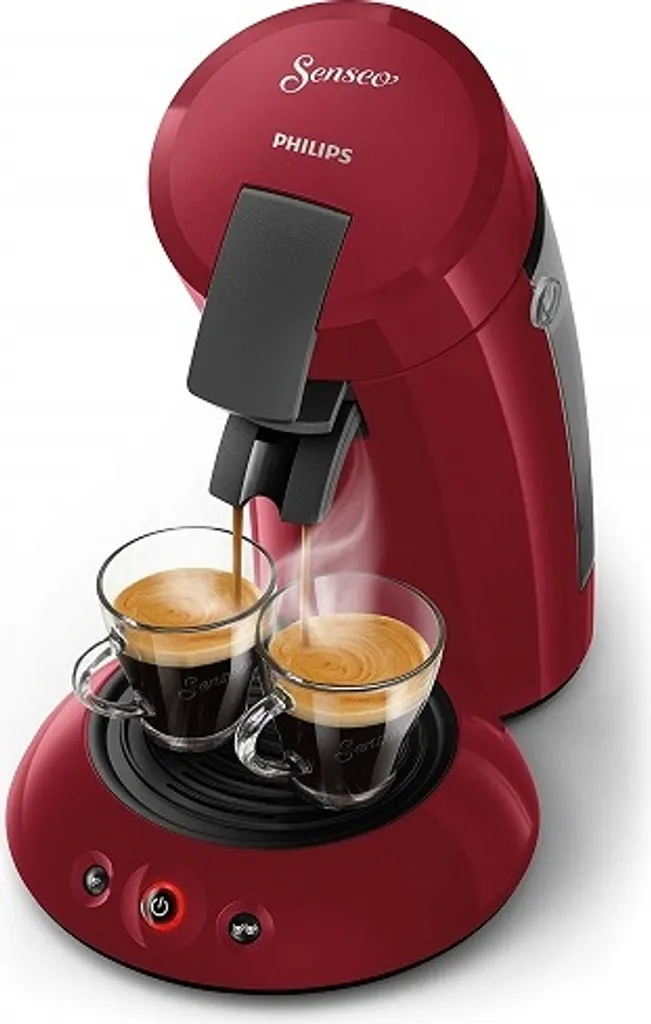 Philips Senseo Kaffeepadmaschine HD 6553/80 Original, Farbe Rot 4 Philips Senseo Kaffeepadmaschine HD 6553/80 Original, Farbe Rot – Bild 4