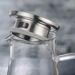 1500ml Wasserkaraffe Wasserkrug Karaffe Glaskrug Glaskaraffe Mit Edelstahl Filter Glas Kaltwasserkocher Karaffen 11 1500ml Wasserkaraffe Wasserkrug Karaffe Glaskrug Glaskaraffe Mit Edelstahl Filter Glas Kaltwasserkocher Karaffen -Küche Produkt Geschäft 1fe0c00bed5838ceab40a7848b9a0319