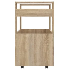 VidaXL Küchenwagen Sonoma-Eiche 60x45x80 Cm Holzwerkstoff -Küche Produkt Geschäft 211a3638d502db90c940734bbac36d26