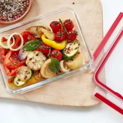 Emsa Clip & Close Glas Frischhaltedose Rechteckig 3,0 L, 513922 -Küche Produkt Geschäft 214b0cafb39b26b561e18d643600467c