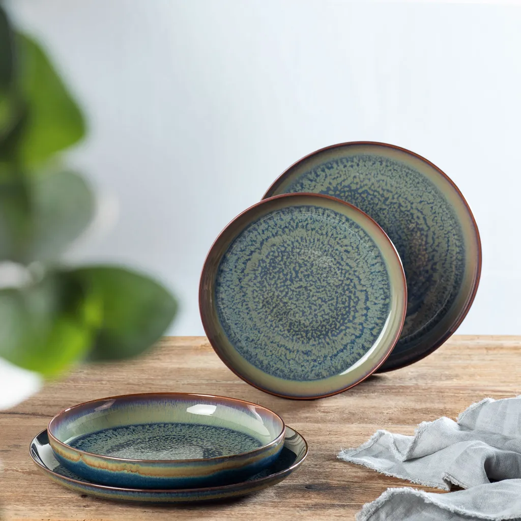 Like. By Villeroy & Boch Tafelset Crafted Breeze Blau,braun 1 Like. By Villeroy & Boch Tafelset Crafted Breeze Blau,braun