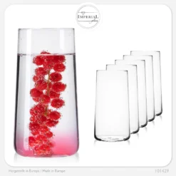 Trinkgläser Aus Glas 490ml (max. 550ml) Set 6 Teilig Wassergläser Groß 15 Trinkgläser Aus Glas 490ml (max. 550ml) Set 6 Teilig Wassergläser Groß -Küche Produkt Geschäft 224e51a78002ac061b278b1f7ee48c15