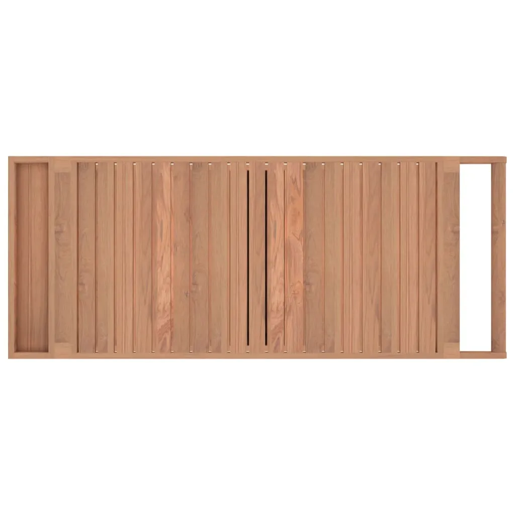 VidaXL Barwagen 120x50x90 Cm Massivholz Teak 7 VidaXL Barwagen 120x50x90 Cm Massivholz Teak – Bild 7