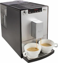 MELITTA E950-666 - Automatische Kaffeemaschine Solo Pure Silver - 1400 W - 3 Intensitätseinstellungen - 125 G Bohnenbehälter -Küche Produkt Geschäft 236d5b2d7498208b81b28a53cc15eaf4