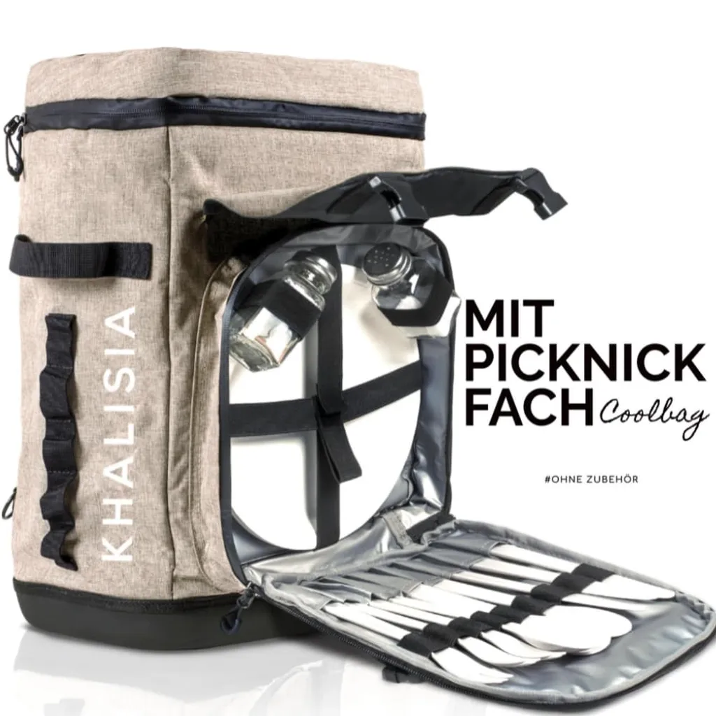 KHALISIA Kühltasche - Fahrradtasche Für Gepäckträger - Einsetzbar Als Gepäckträgertasche - Fahrrad Rucksack - Picknicktasche - Lunchtasche - Thermotasche Hält Kalt & Warm 2 KHALISIA Kühltasche - Fahrradtasche Für Gepäckträger - Einsetzbar Als Gepäckträgertasche - Fahrrad Rucksack - Picknicktasche - Lunchtasche - Thermotasche Hält Kalt & Warm – Bild 2