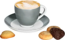 Van Well Kombiservice 30-tlg. Für 6 Personen Serie Vario Porzellan - Farbe Wählbar, Farbe:grau -Küche Produkt Geschäft 24aff9576109ef039ff9a2a408bd870f