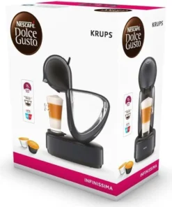 Krups Kapselmaschine KP 173B Nescafe Dolce Gusto Infinissima Cosmic-Grey, Farbe:Cosmic-Grau -Küche Produkt Geschäft 2502100b97caf2da40cb2b858c085b51