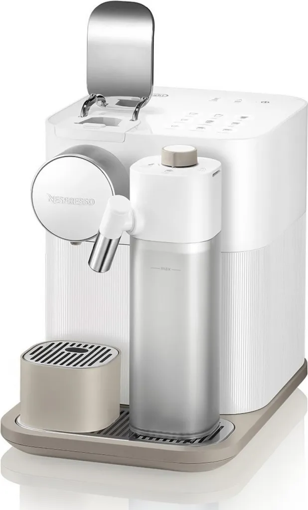 De'Longhi DeLonghi EN 640 Nespresso Gran Lattissima Kapselmaschine, Farbe:Weiß 4 De'Longhi DeLonghi EN 640 Nespresso Gran Lattissima Kapselmaschine, Farbe:Weiß – Bild 4