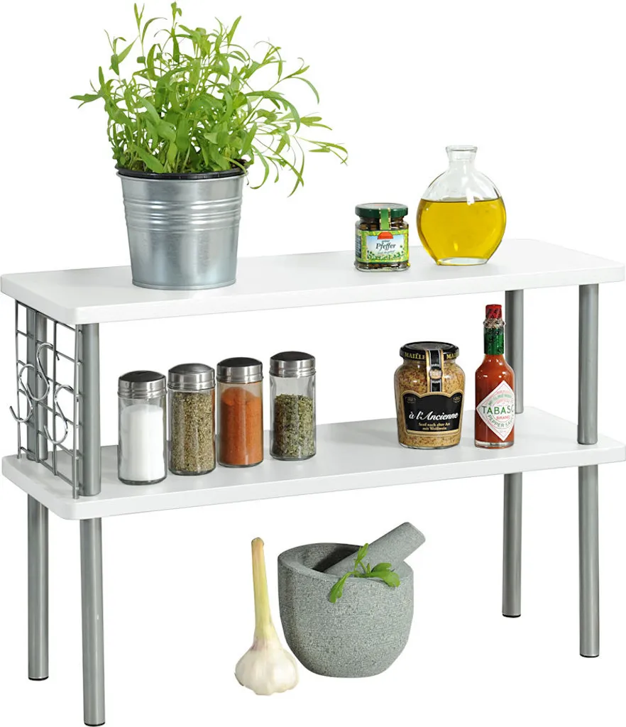 KESPER Küchen-Regal, Farbe: Weiß, 55 X 20 X 38 Cm, 27821 9 KESPER Küchen-Regal, Farbe: Weiß, 55 X 20 X 38 Cm, 27821 – Bild 9