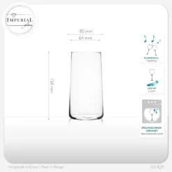 Trinkgläser Aus Glas 490ml (max. 550ml) Set 6 Teilig Wassergläser Groß 12 Trinkgläser Aus Glas 490ml (max. 550ml) Set 6 Teilig Wassergläser Groß -Küche Produkt Geschäft 2951715dc39ece4116cb3ba29f42ee34