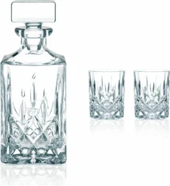 Nachtmann 0091899-0 Noblesse Whisky-Set, 1 X Karaffe/Dekanter + 2 X Whisky-Becher, Klar (1 Set) -Küche Produkt Geschäft 2b7d373b502ef8bf748a40887915f952