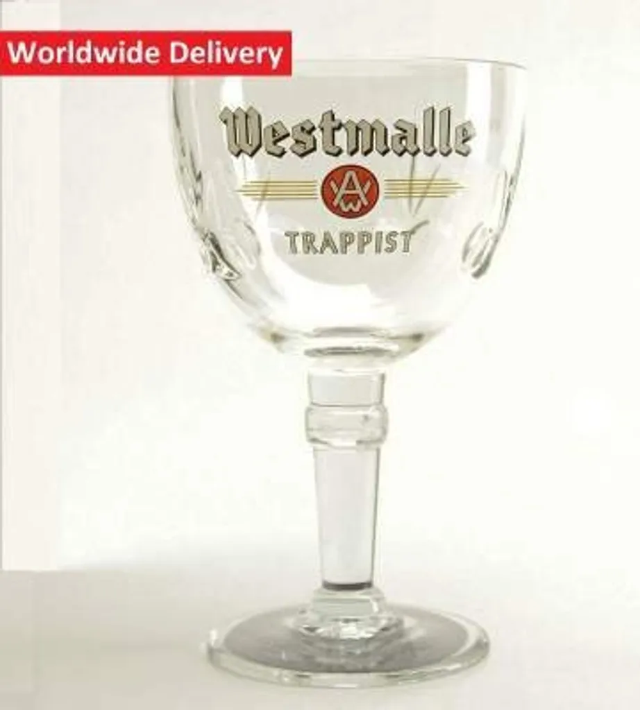 Westmalle Biergläser Trappist 330 Ml - 6 Stück 2 Westmalle Biergläser Trappist 330 Ml - 6 Stück – Bild 2