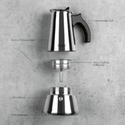 Espresso Maschine Espressoo Kaffee Maschine Coffee Mokkakanne Induktion Beem -Küche Produkt Geschäft 2f4cce58ebc1da46325894b6f18903ed