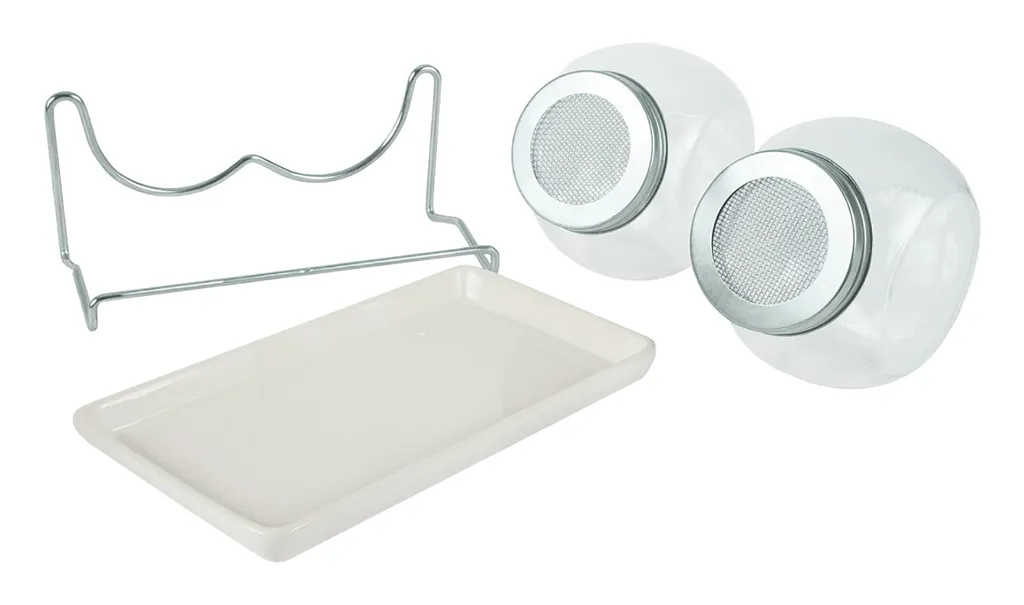 Sprossenglas Duo Set (2x 425 Ml) | Keimgläser Von FLORTUS 2 Sprossenglas Duo Set (2x 425 Ml) | Keimgläser Von FLORTUS – Bild 2